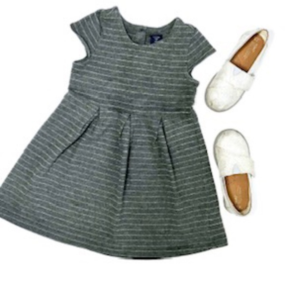 silver toddler TOM’s